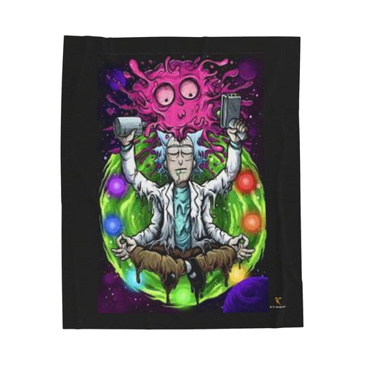 Plush Blanket - Rick and Morty Favorite Amazing Design