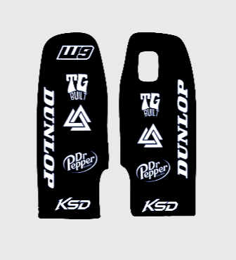 Yozma in 10 Forkguard decals